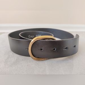 Black Leather Belt